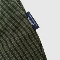 MEN'S CHECK SLING BAG