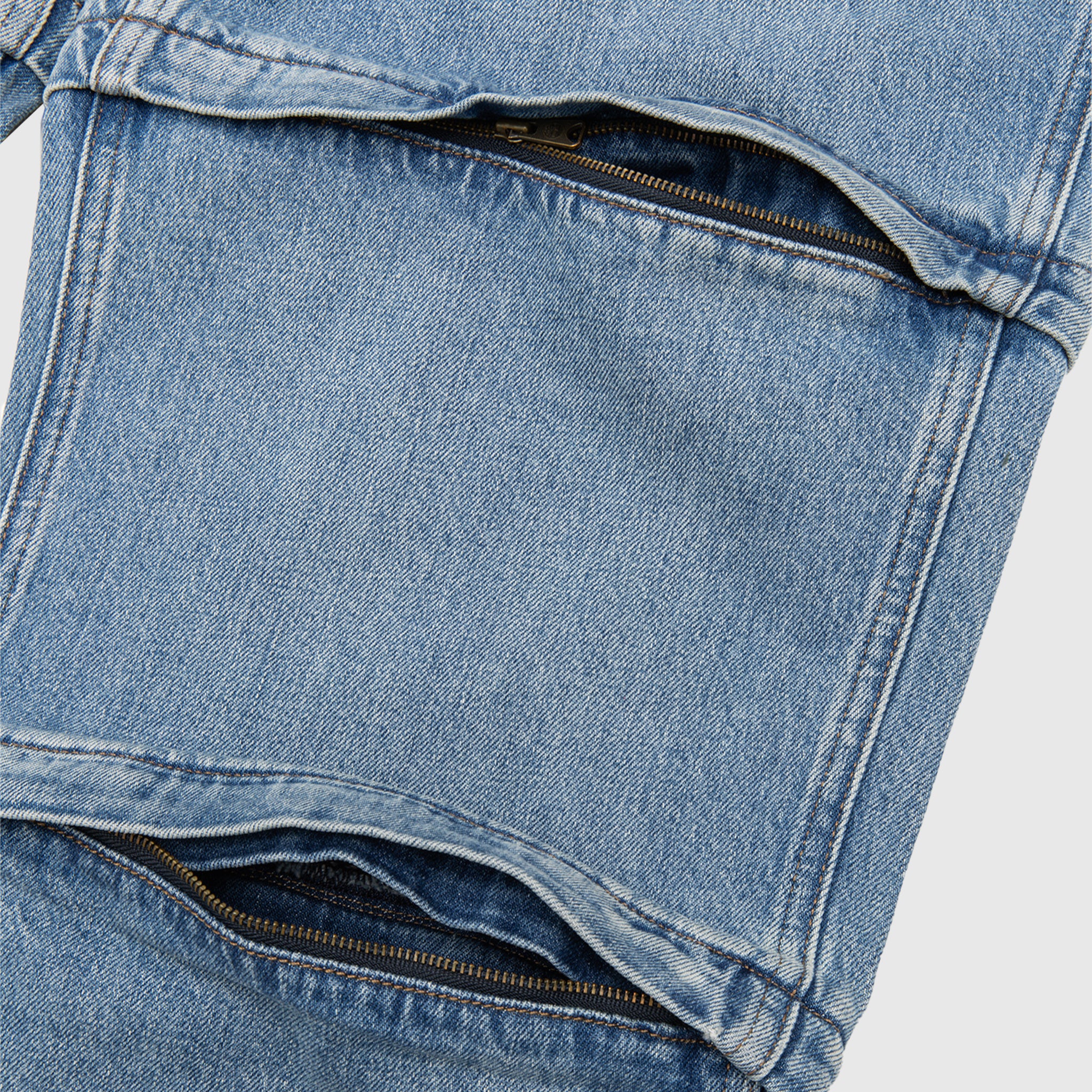 TIMBERLAND X BEAMS DENIM CARPENTER ZIP-OFF PANT