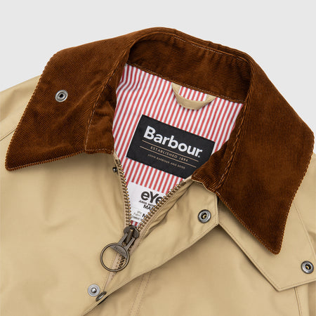 eYe X BARBOUR OVERSIZED BEDALE JACKET