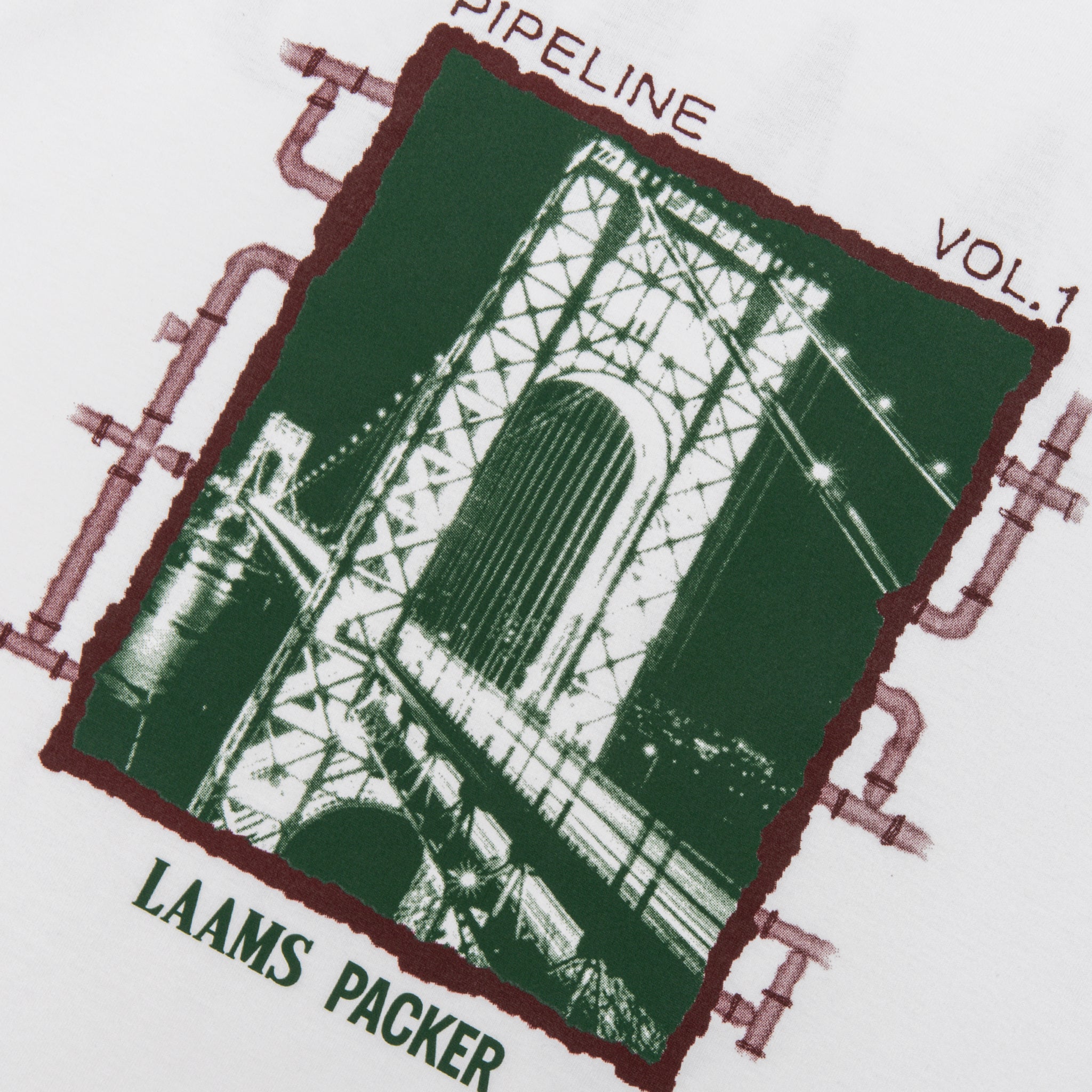 PACKER X LAAMS PIPELINE VOL. 1 S/S T-SHIRT
