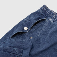 HALLOW FIBRE NYLON INDIGO-TC CARGO PANTS