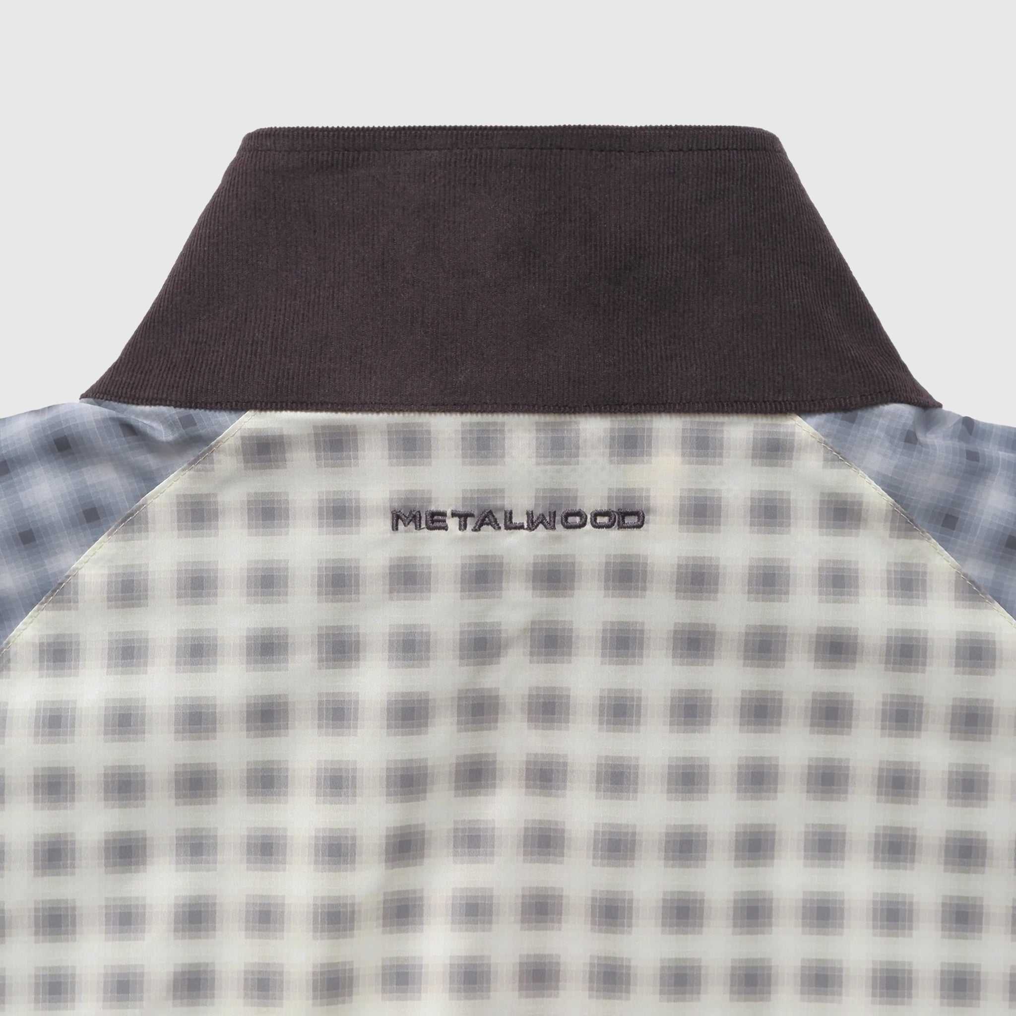 DOUBLE PLAID WINDBREAKER JACKET