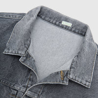 VINTAGE GRAY DENIM JACKET