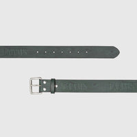 LAAMS WOODGRAIN LEATHER BELT