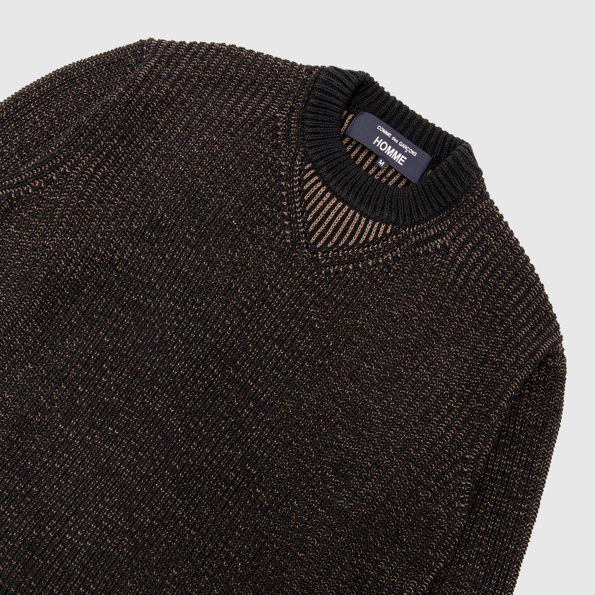 MEN'S SILK & COTTON KNIT SWEATER