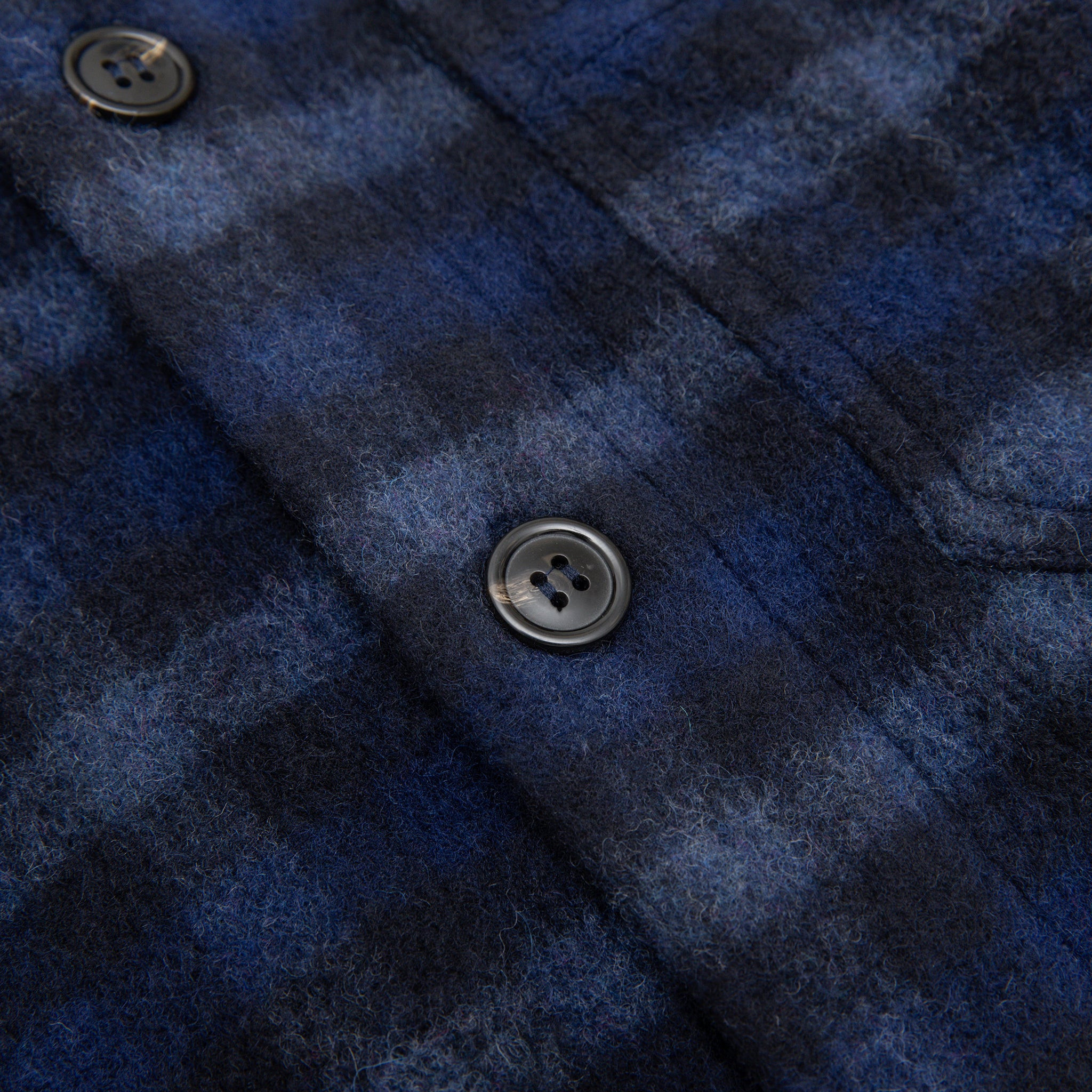 STANLEY CHECK WOOL OVERSHIRT