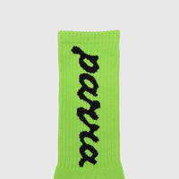 LOWER CASE SCRIPT LOGO CREW SOCKS