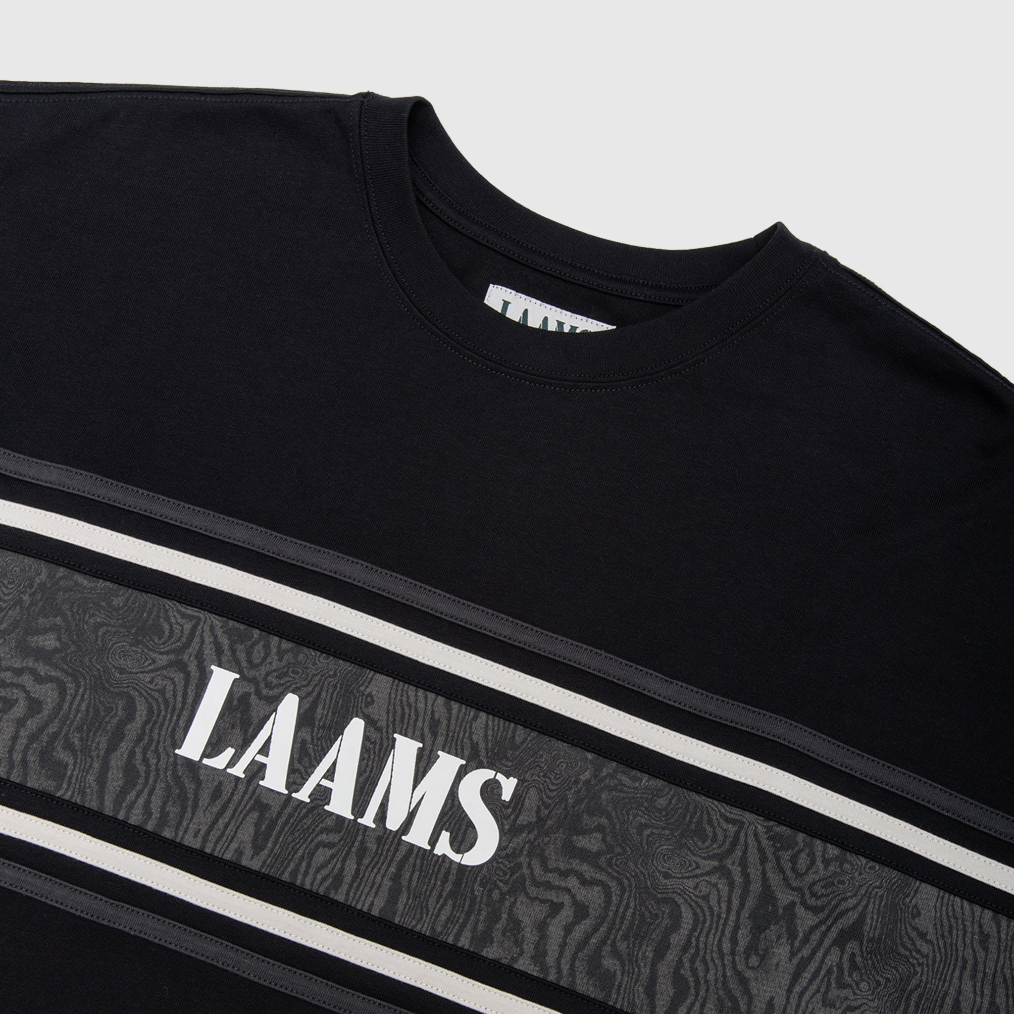 WOODGRAIN PANEL T-SHIRT