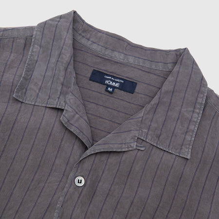 MEN'S PINSTRIPED S/S SHIRT