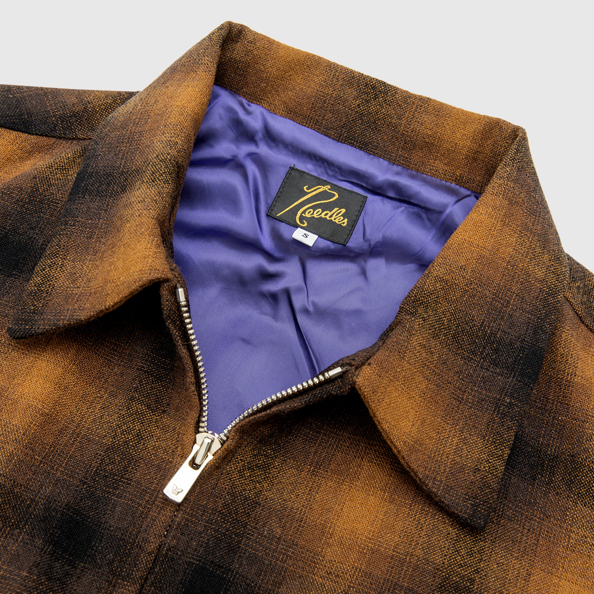 WOOL OMBRE PLAID SPORT JACKET