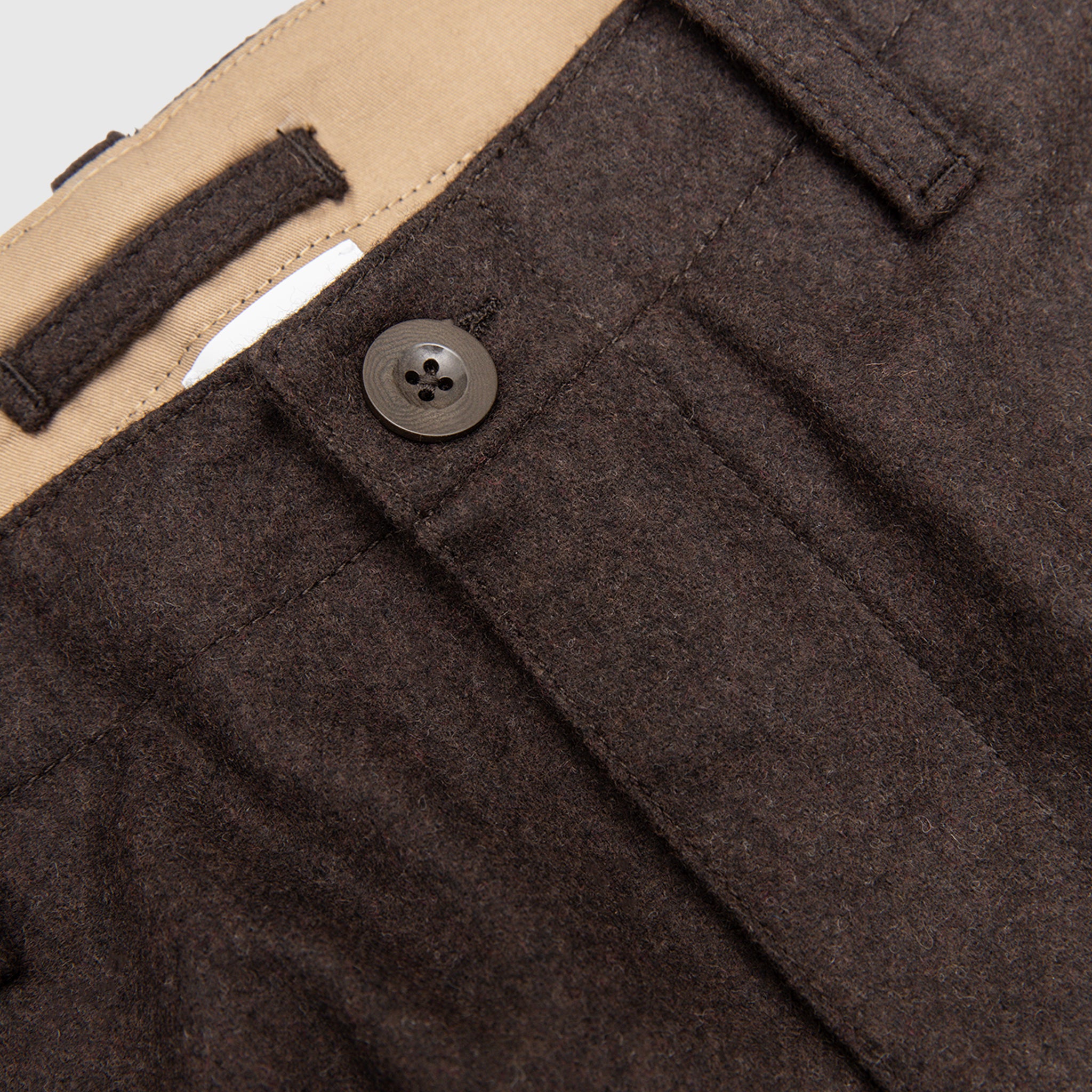 MILITARY WOOL FLANNEL PANTS