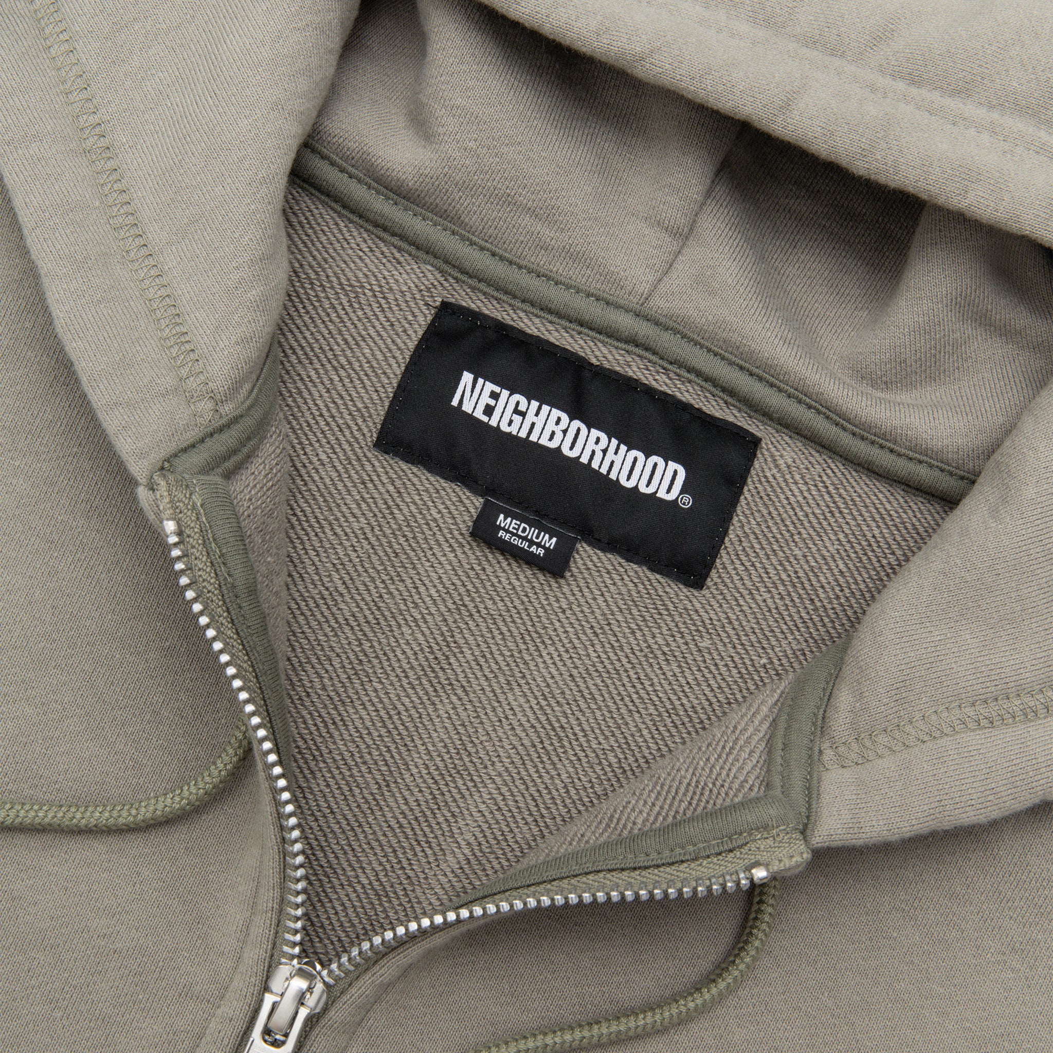 STAPLE SWEAT ZIP L/S HOODIE