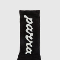 LOWER CASE SCRIPT LOGO CREW SOCKS
