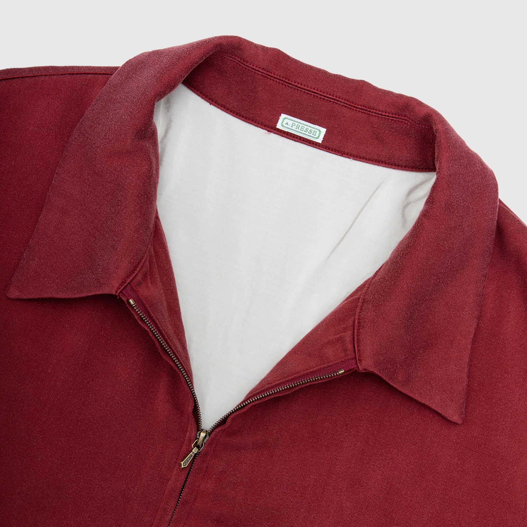 WASHED SILK RAYON GABARDINE JACKET