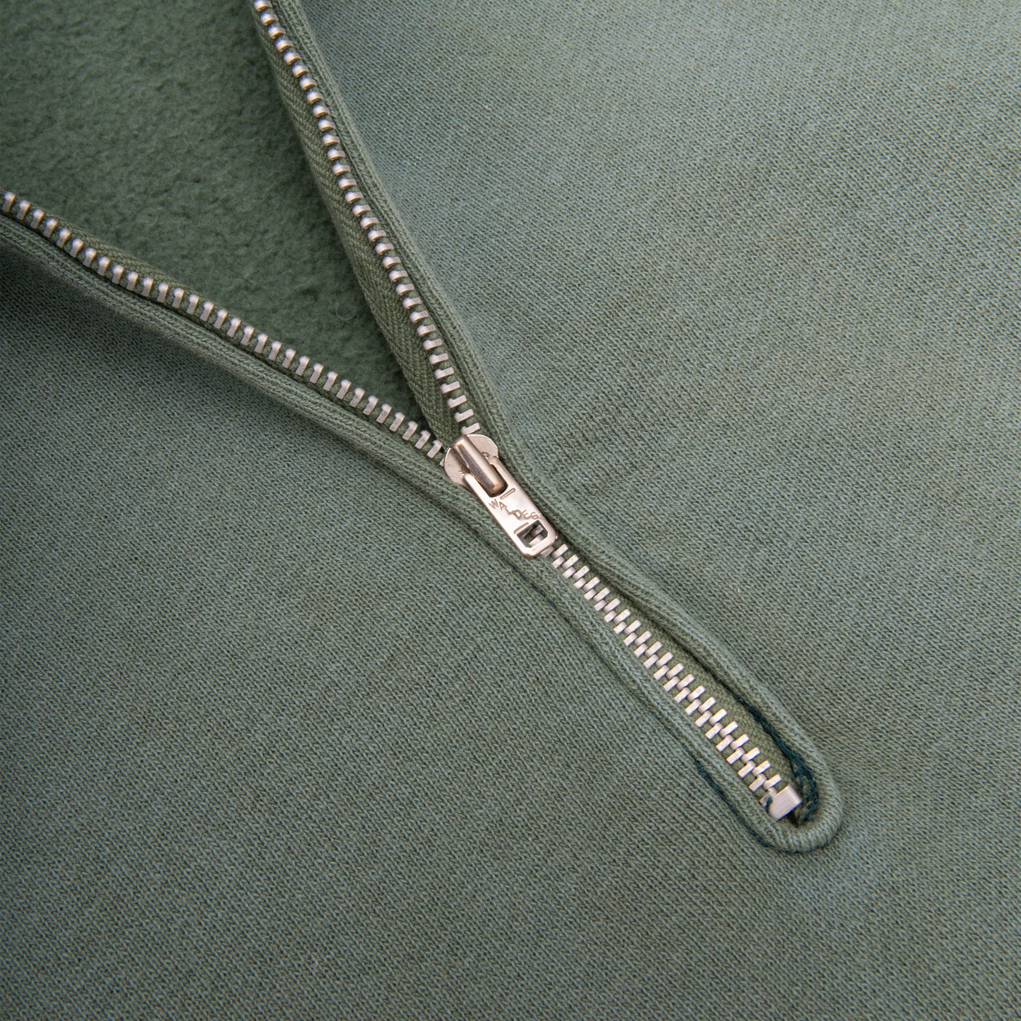 VINTAGE SAILOR HOOD HALF-ZIP SWEATSHIRT