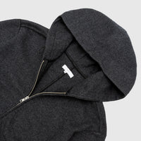 WOOL ZIP HOODIE