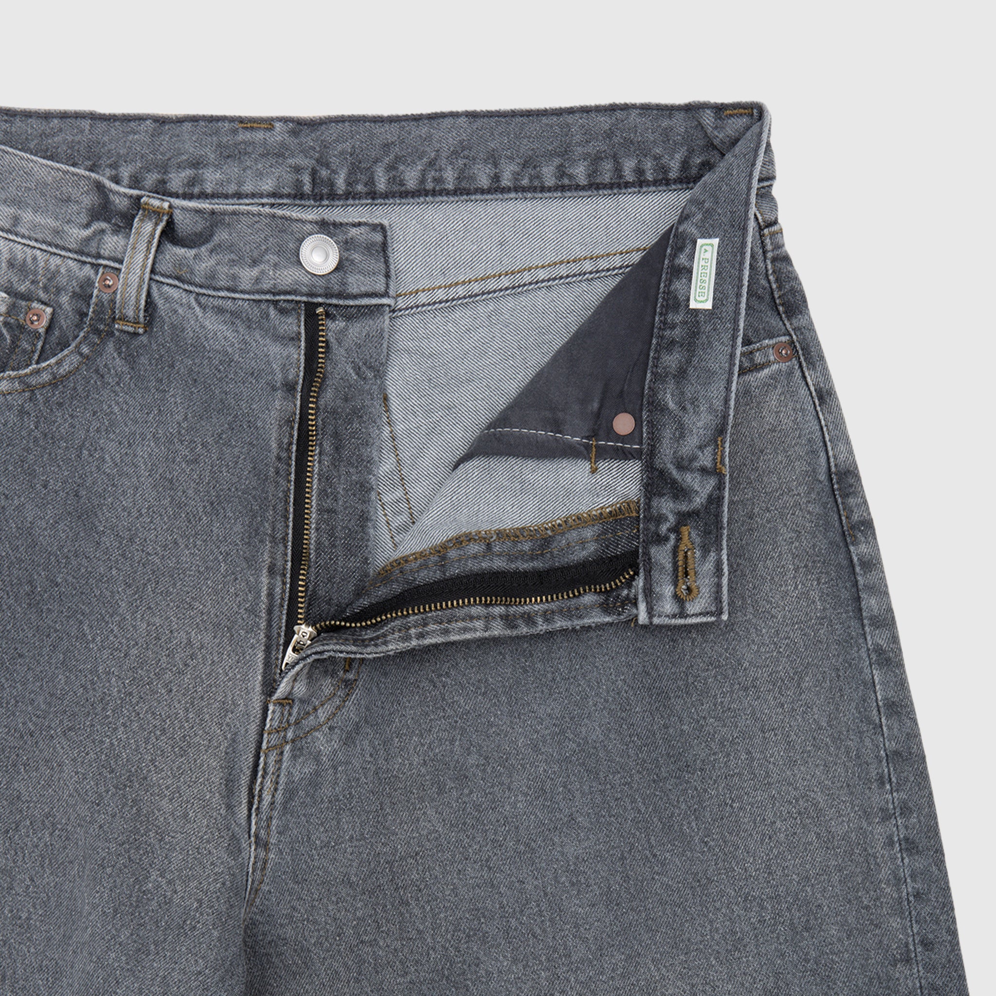 VINTAGE GRAY DENIM PANTS