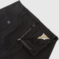 GARMENT DYED COTTON GABARDINE TROUSERS
