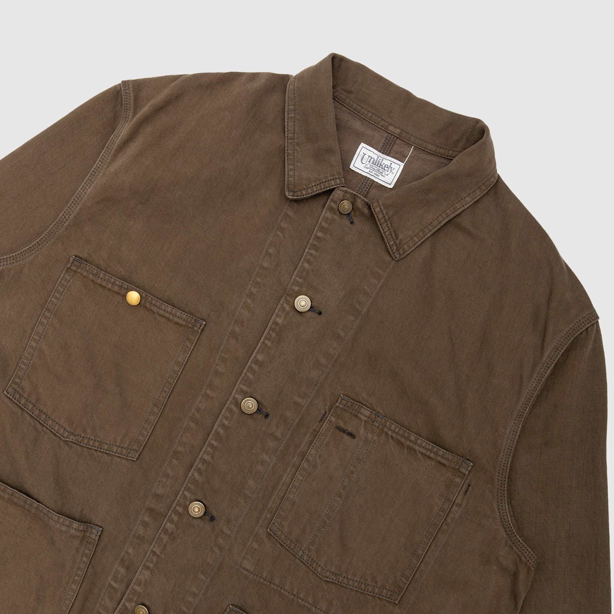 CHORE JACKET COLOR DENIM
