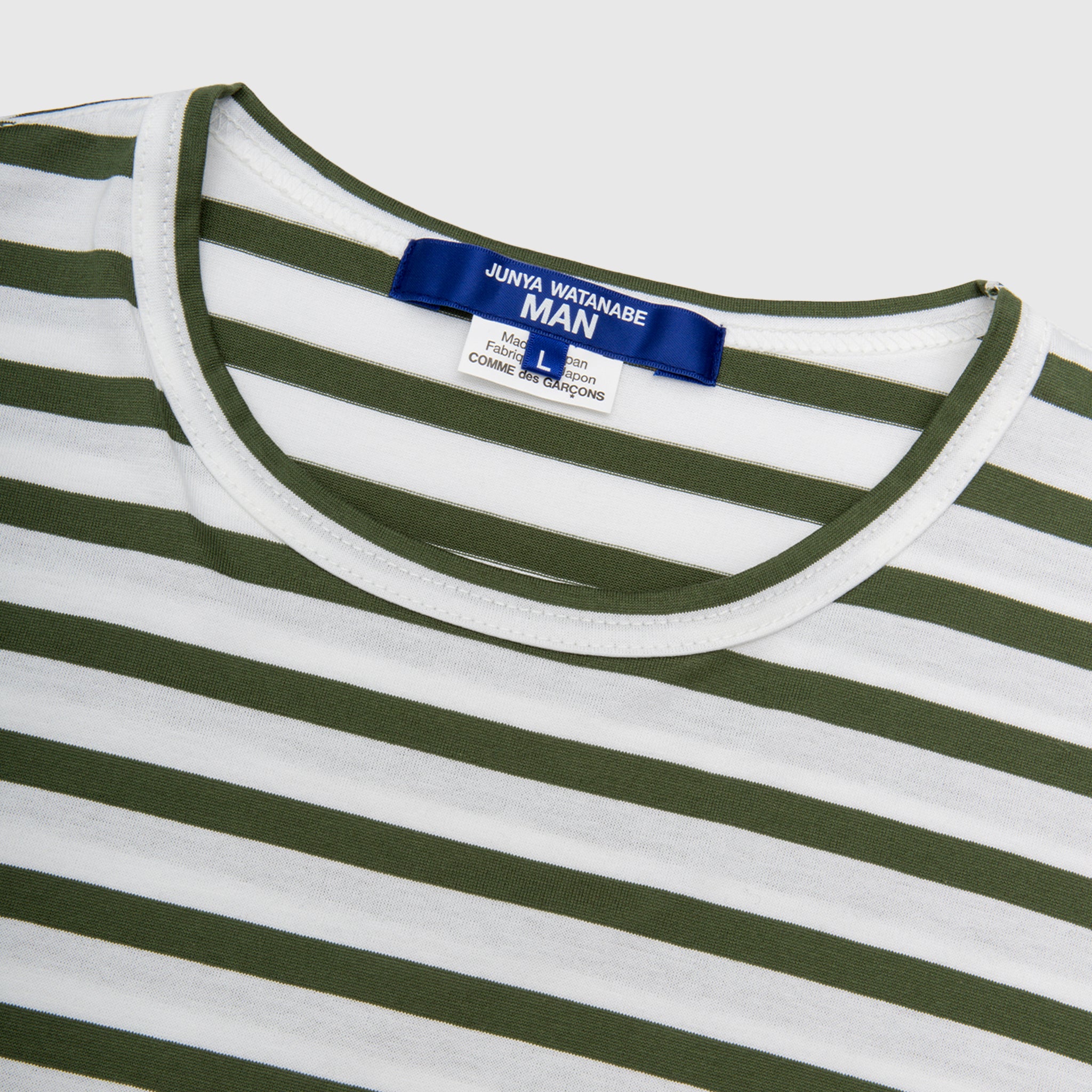 COTTON STRIPED S/S T-SHIRT