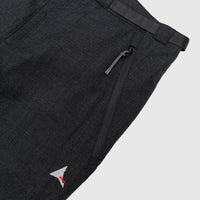 Y ZIP WOOL TWILL PANT