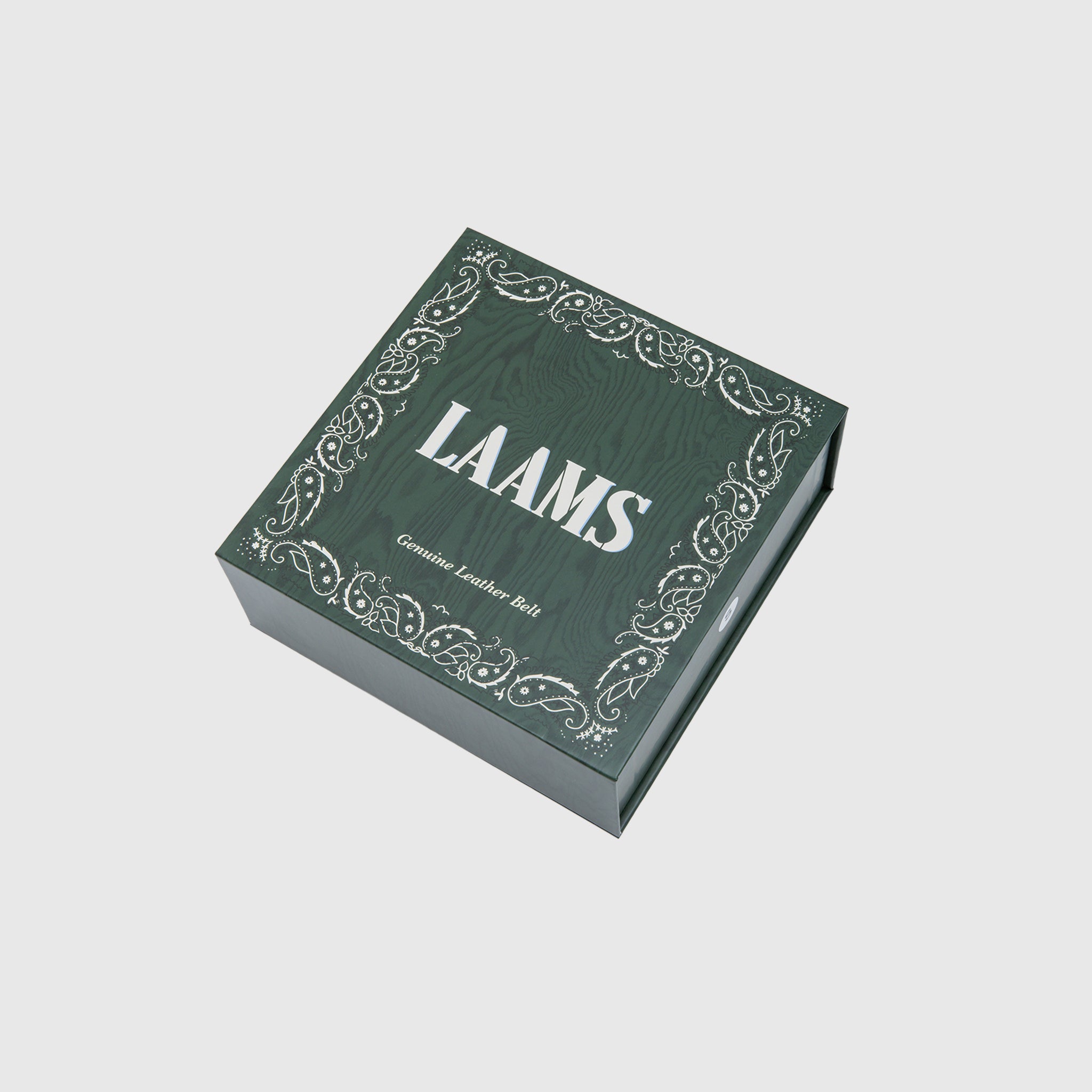 LAAMS WOODGRAIN LEATHER BELT