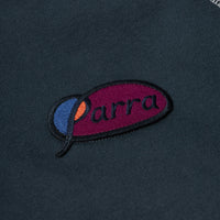 CIRCLED SCRIPT LOGO HOODED SWEATSHIRT