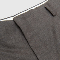 PLEATED WOOL SHORTS