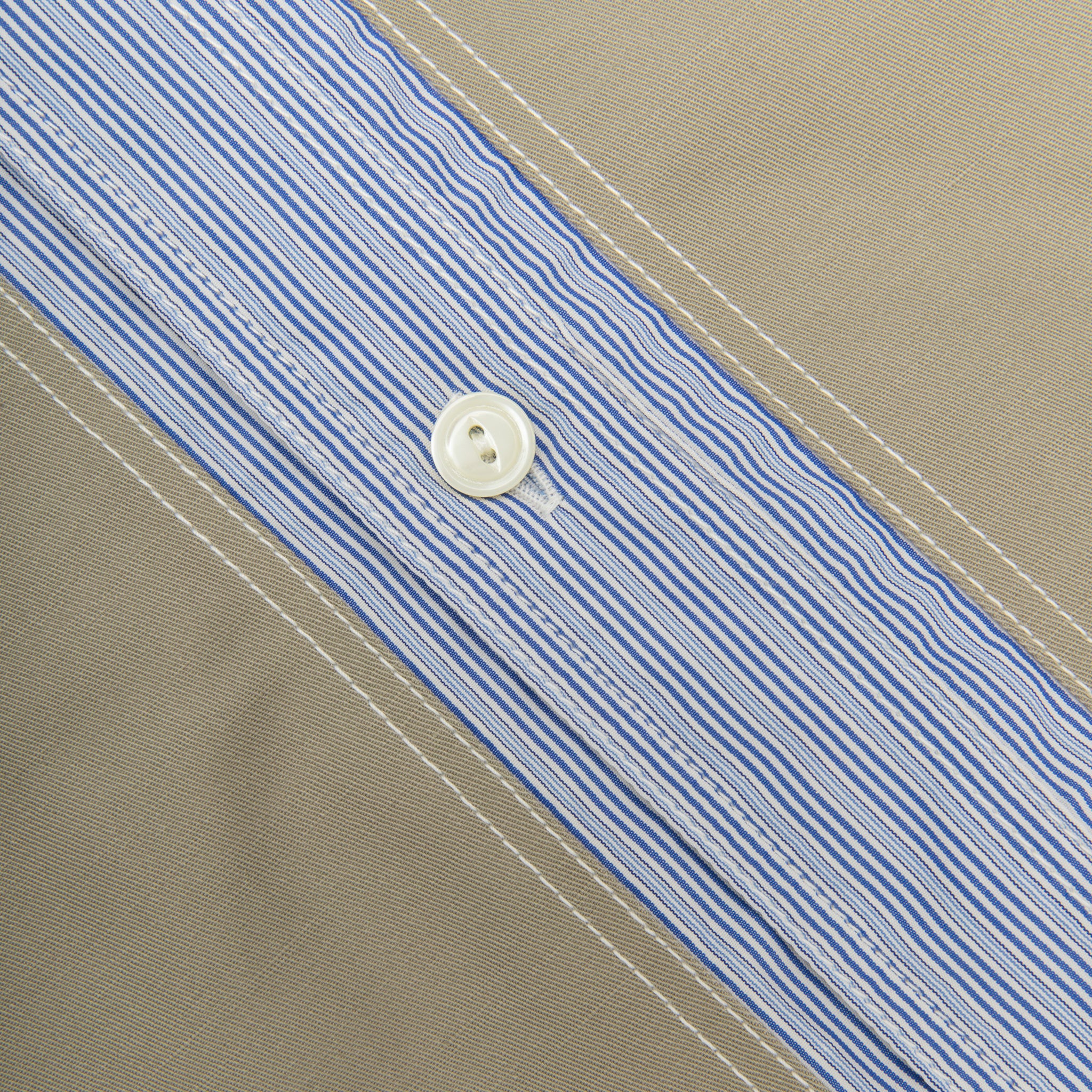 COTTON STRIPED PANELLED SHIRT