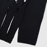 CUT-OUT KNIT SWEATER