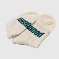 METAL LOGO QUARTER SOCK