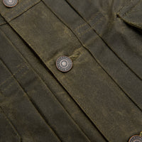 X BARBOUR TYPE II WAXED TRUCKER