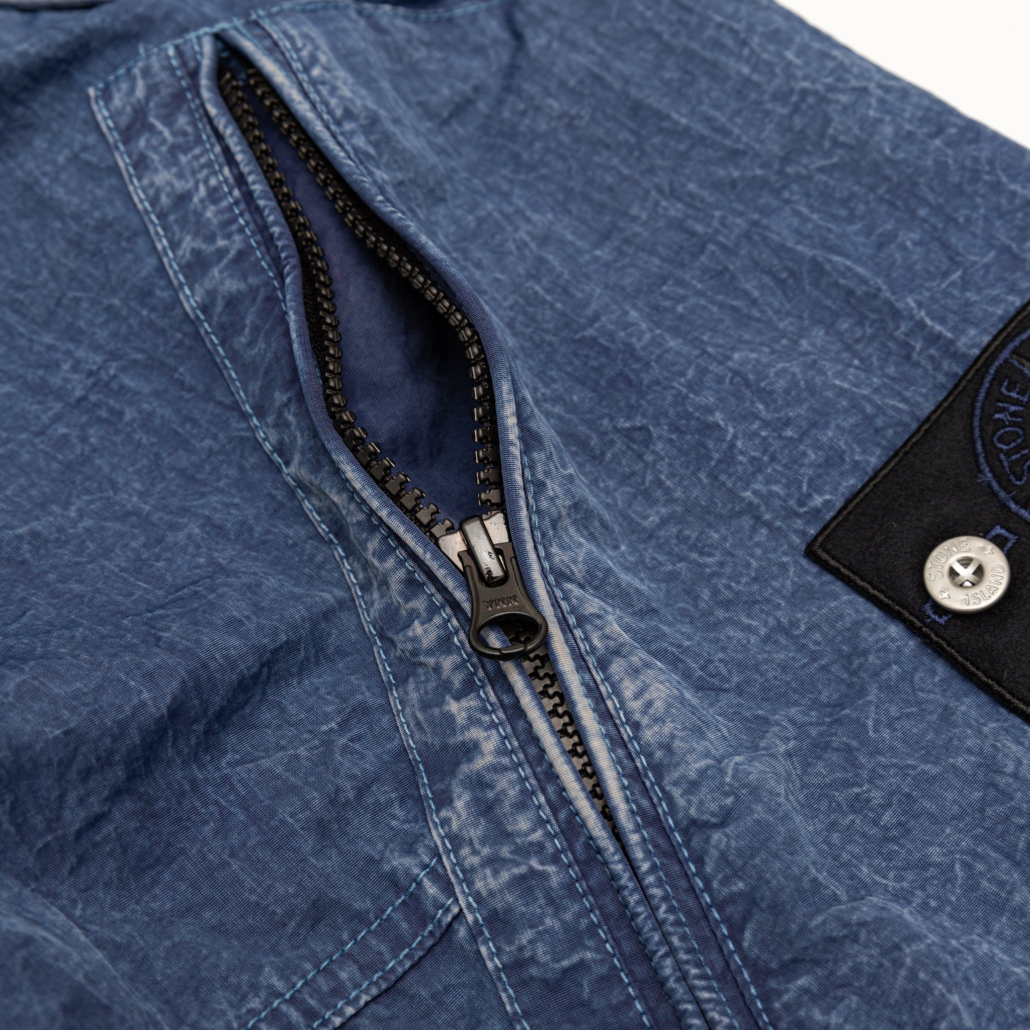 HALLOW FIBRE NYLON INDIGO-TC CARGO PANTS