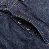 INDIGO DENIM-RINSED JEANS