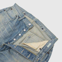 NO.37 WASHED WIDE DENIM PANTS