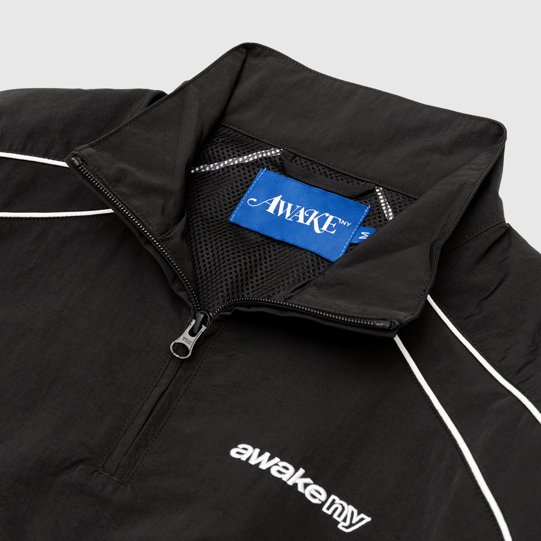 QUARTER ZIP TRACK JACKET