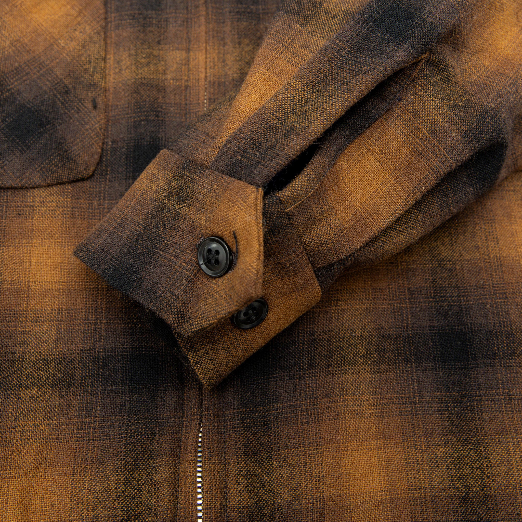 WOOL OMBRE PLAID SPORT JACKET