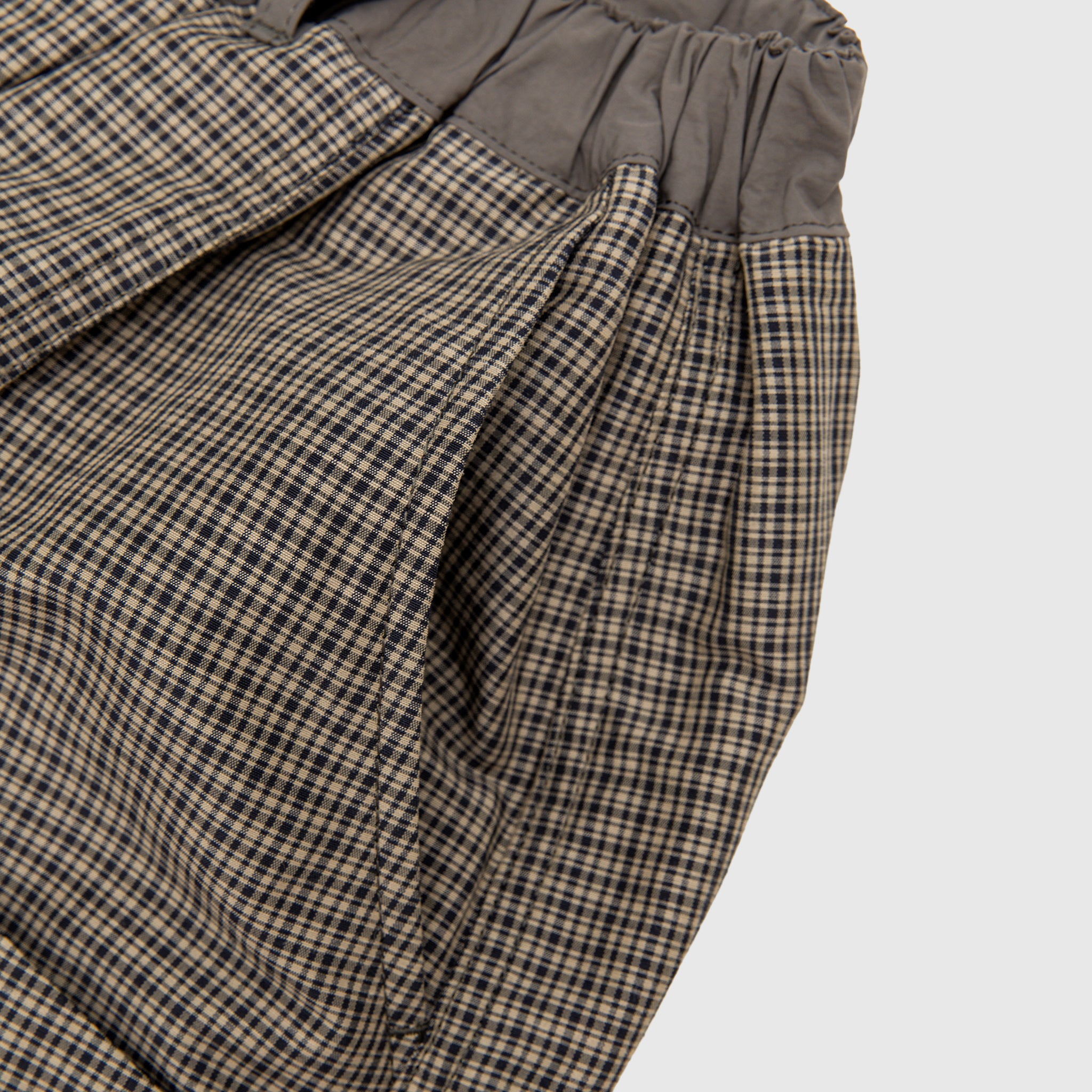 MEN'S CHECK SHORT