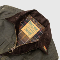 X BARBOUR TYPE II WAXED TRUCKER