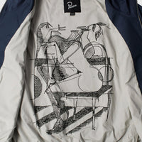 CIRCULAR RAIN LOGO COTTON SHELL JACKET