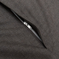 PLEATED WOOL SHORTS
