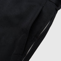 WOOL ZIP SHORTS