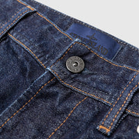 INDIGO DENIM-RINSED JEANS