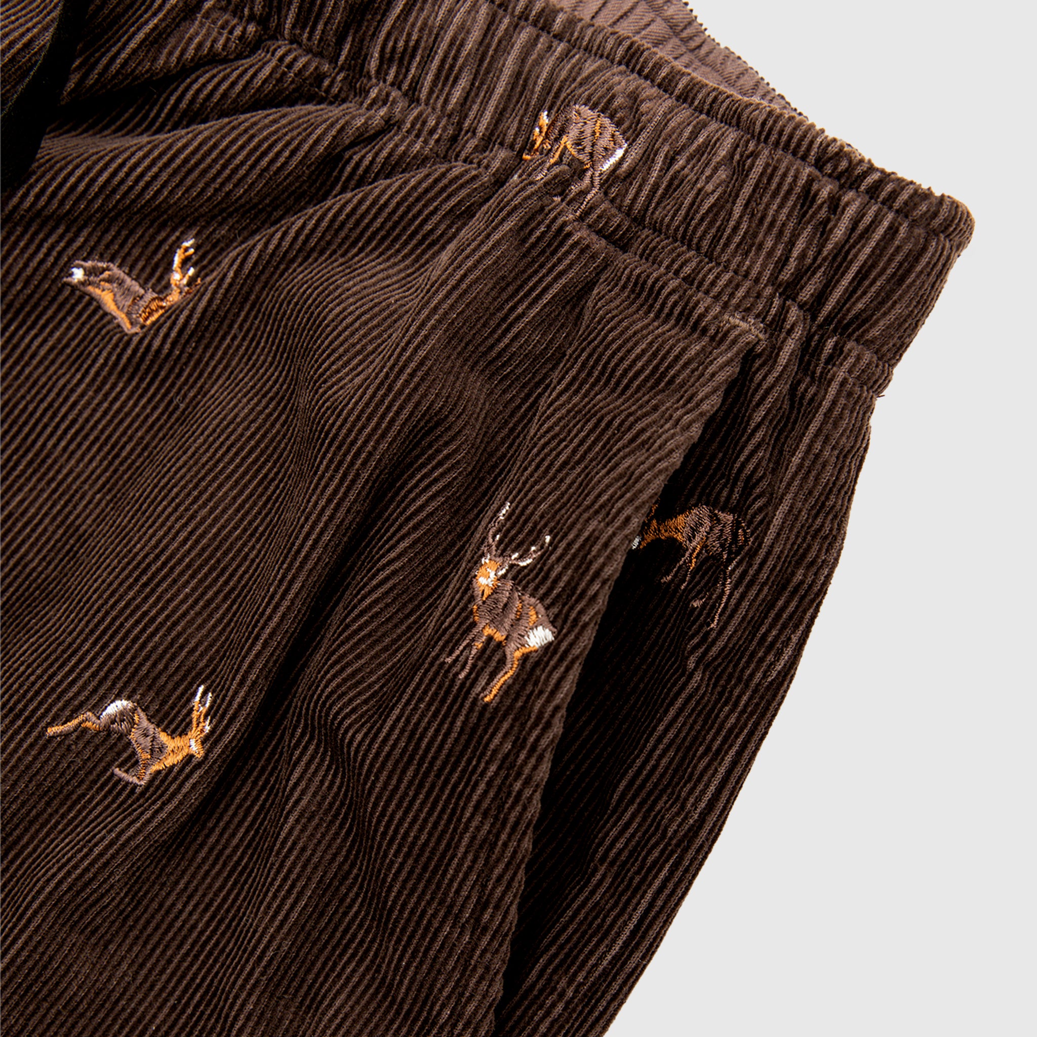 CORDUROY STRING SLACK PANT