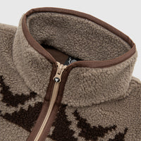 BOA JACQUARD PIPING JACKET