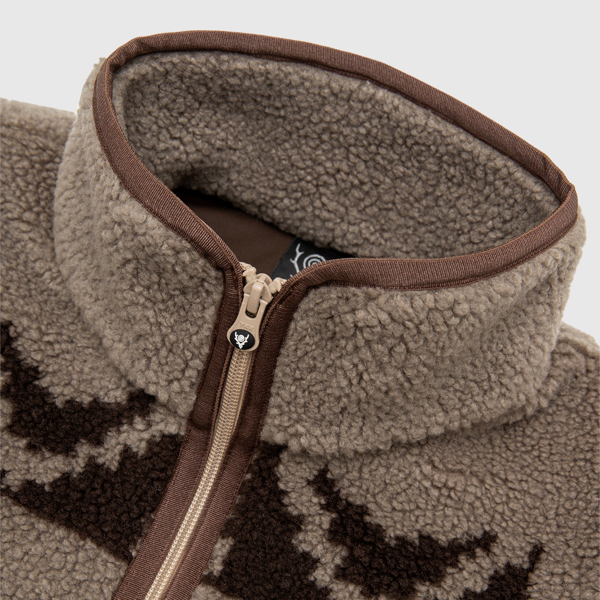 BOA JACQUARD PIPING JACKET