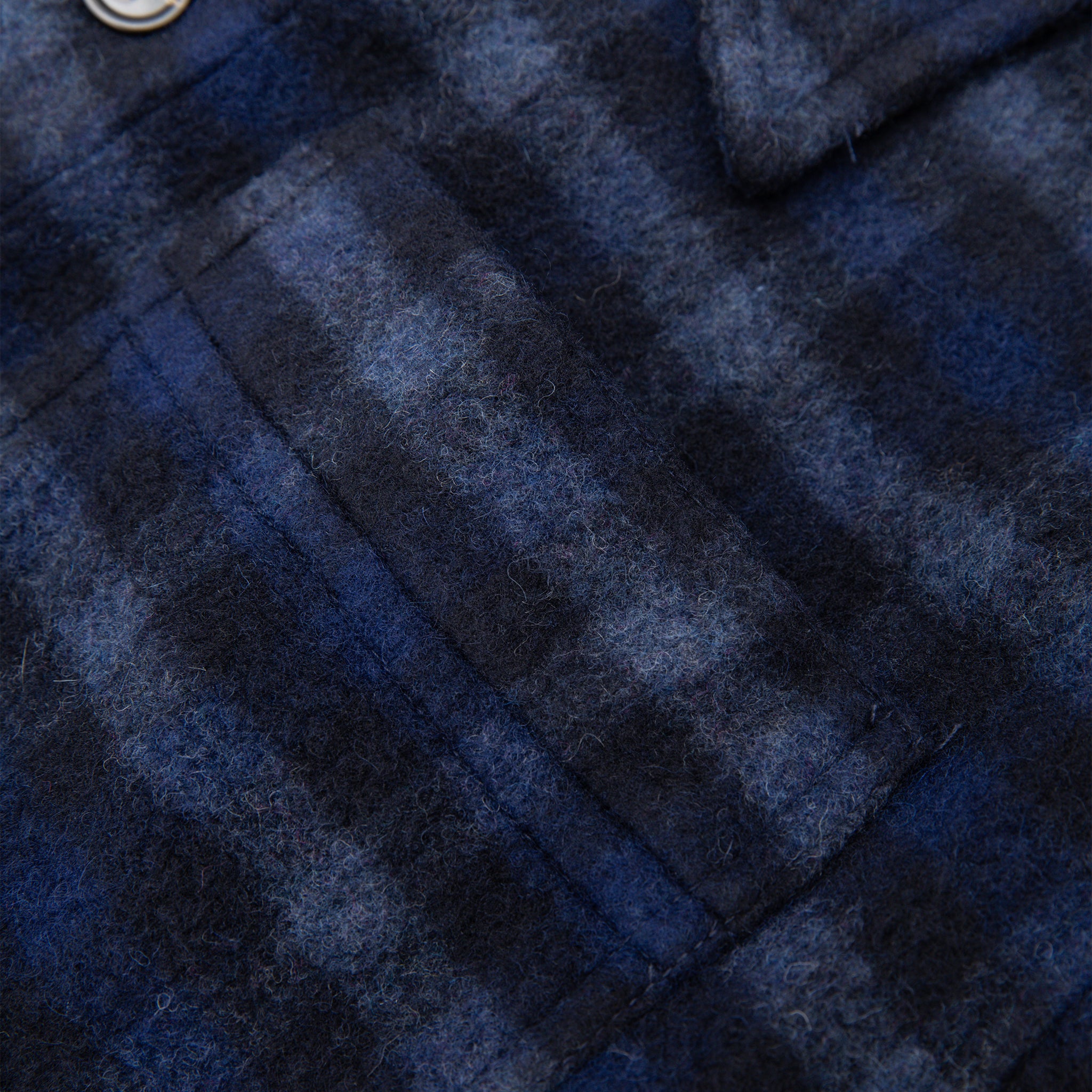 STANLEY CHECK WOOL OVERSHIRT