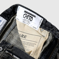 NH x CHITO SAVAGE DENIM DP BASIC PANTS