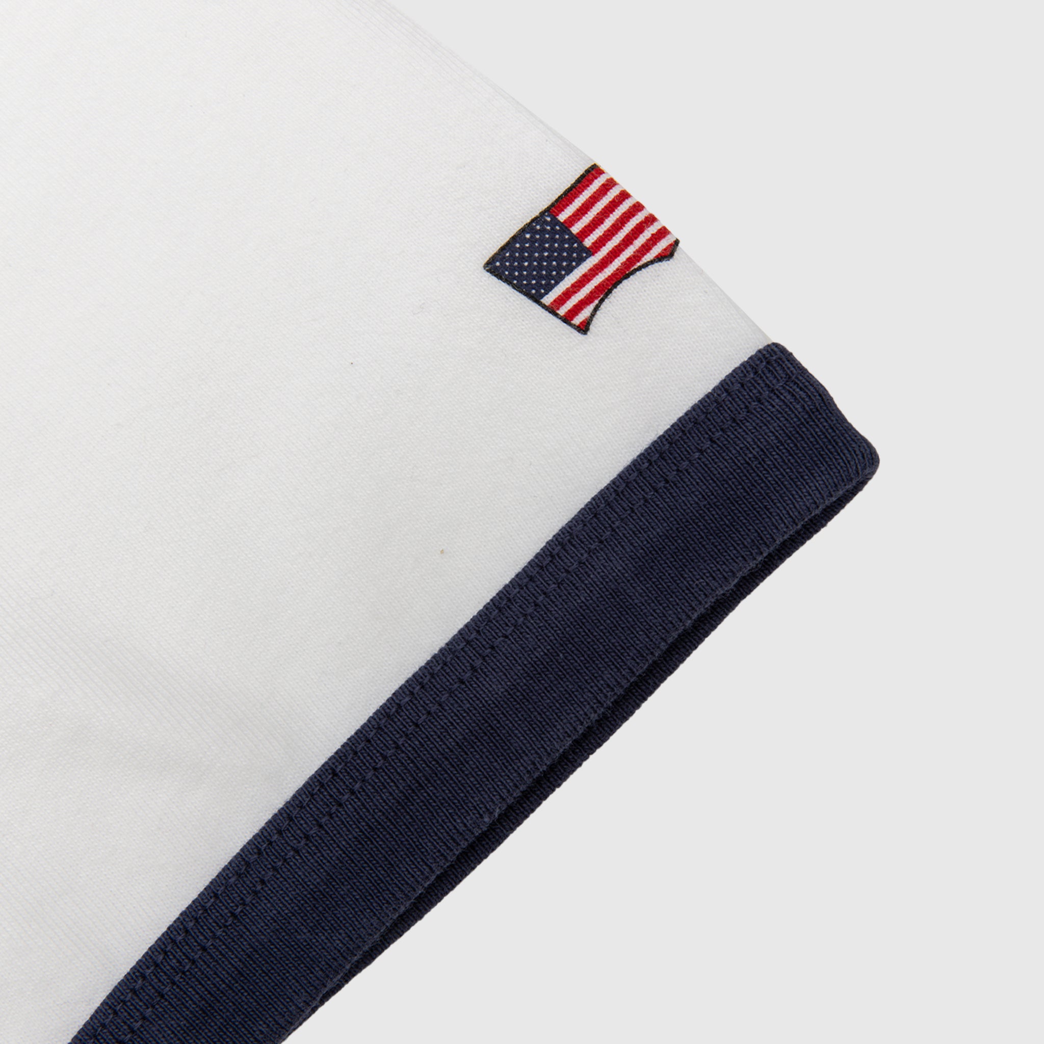 X WC RETRO RINGER TEE "USA"