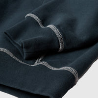 CIRCLED SCRIPT LOGO HOODED SWEATSHIRT